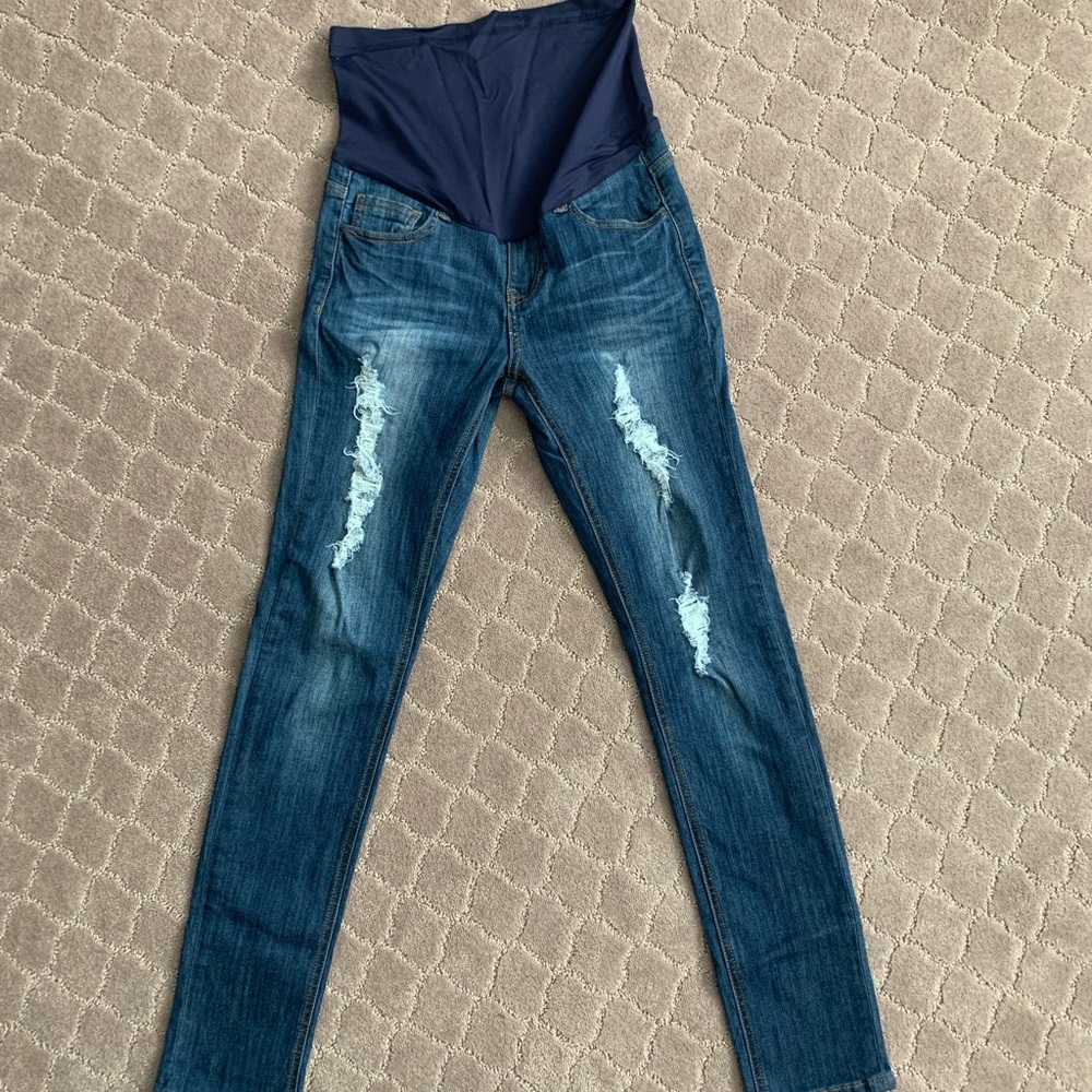Pink Blush Maternity Jeans Skinny size 26